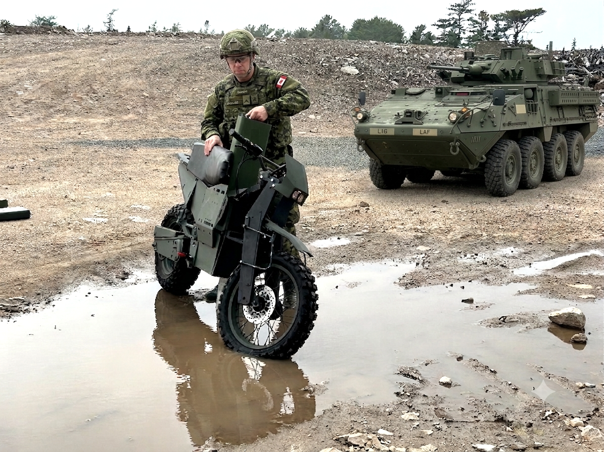 Illustrative view of the NorthForge Dispatch development concept in a field setting